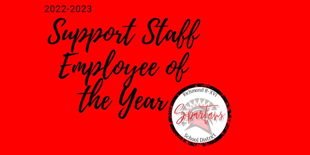 Support Staff Employee of the Year