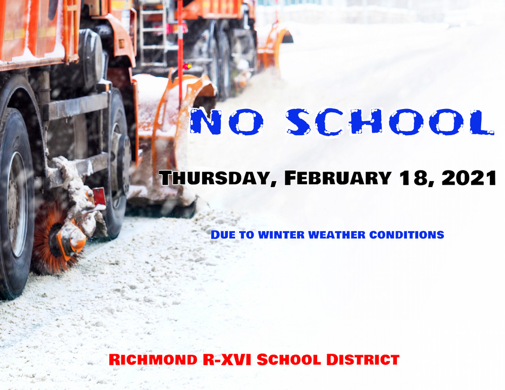 No School February 18, 2021