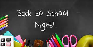 Back to School Night