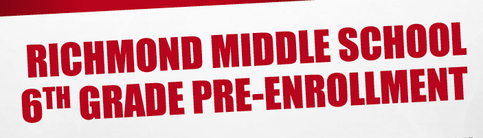 6th Grade Pre-Enrollment