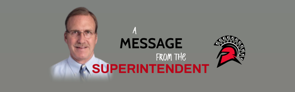 Superintendent Message