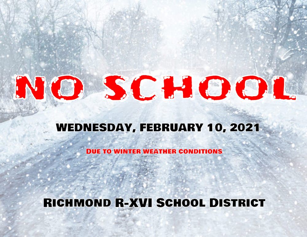 No School February 10, 2021