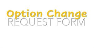 Second Semester Learning Option Change Request